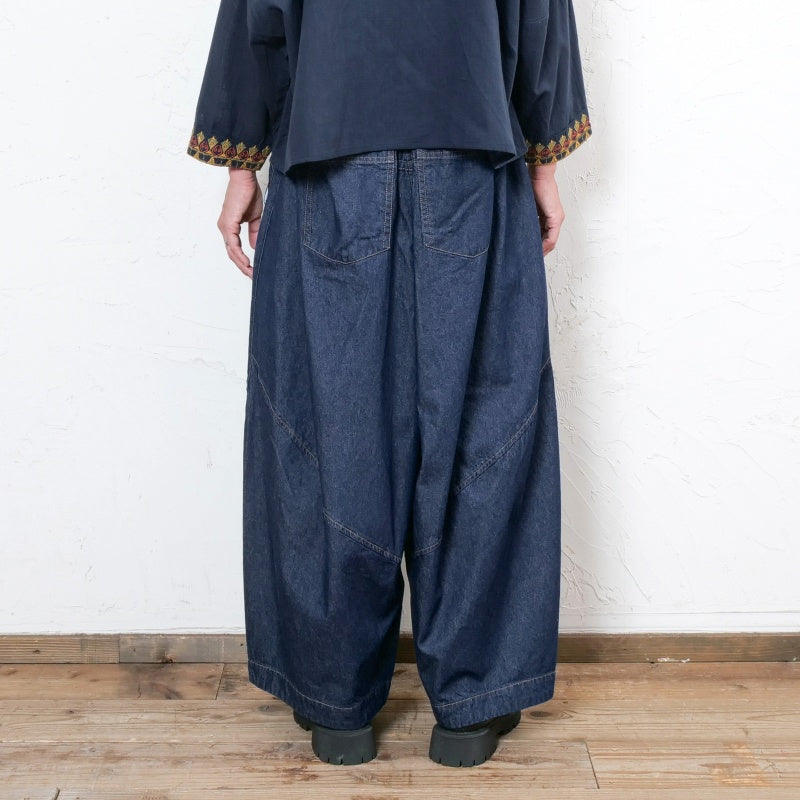 3D Balloon Denim Pants
