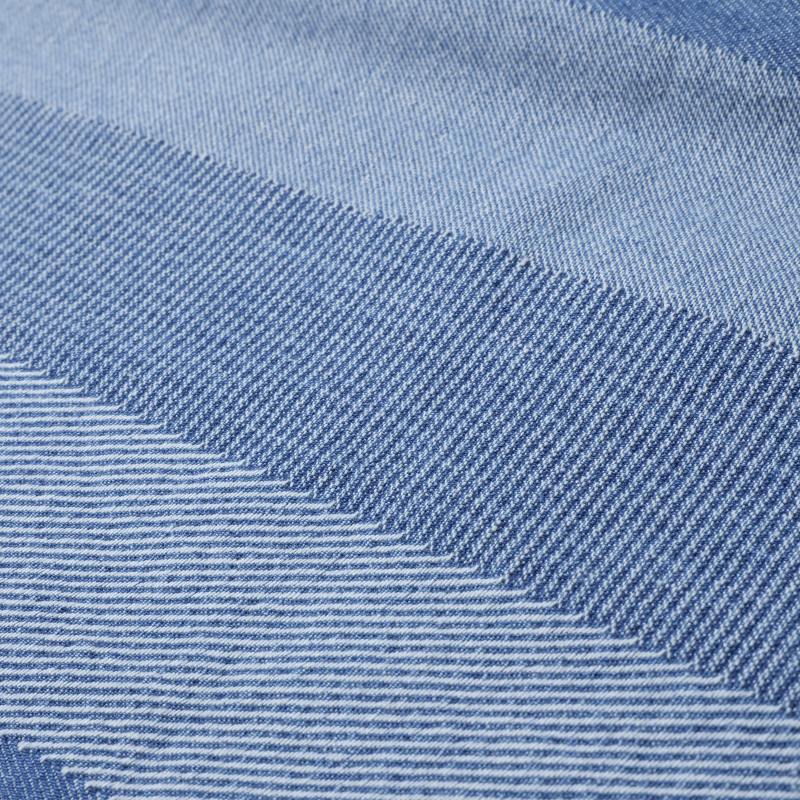 Striped Jacquard Denim Pants