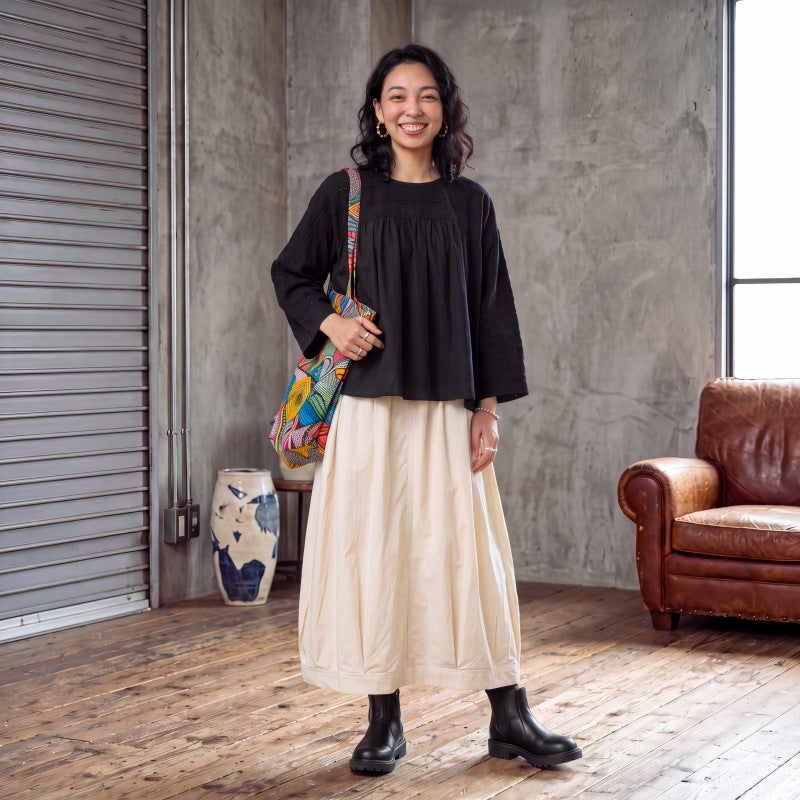 Hem Tuck Skirt