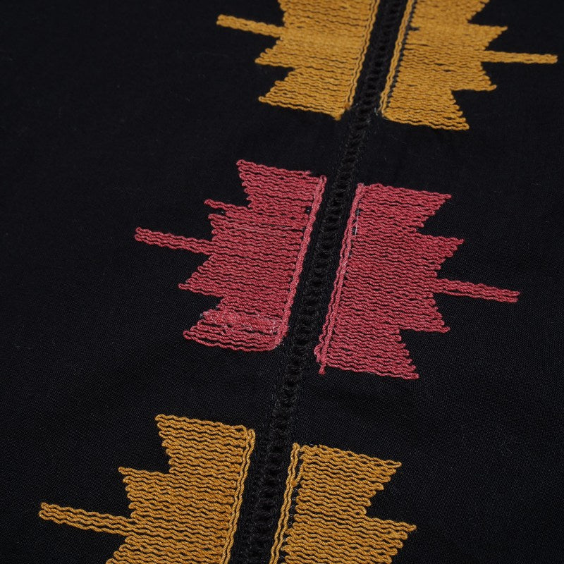 Cotton Crown Embroidery Vest
