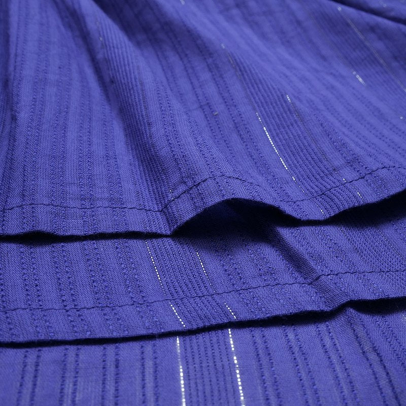 Cotton Lurex Layered Blouse