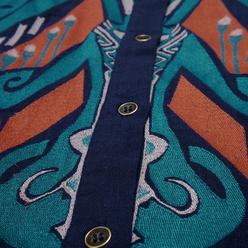 Cotton Egyptian Embroidery Vest