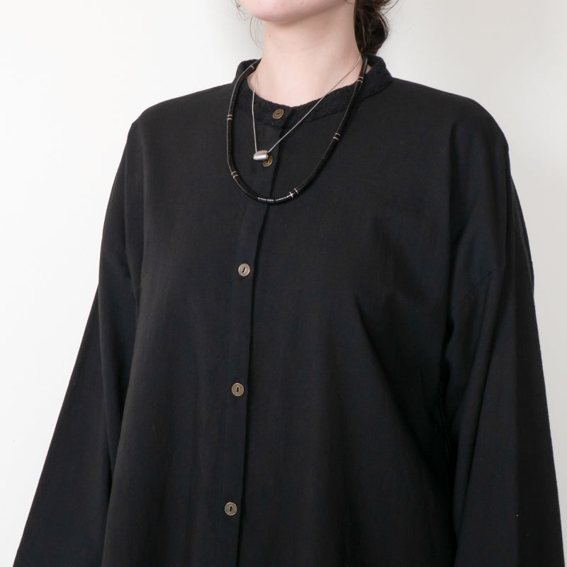 Cotton Solid Lace Blouse