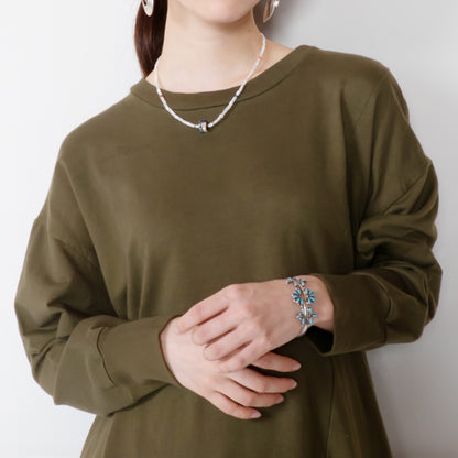 Sweatshirt Slit Dress
