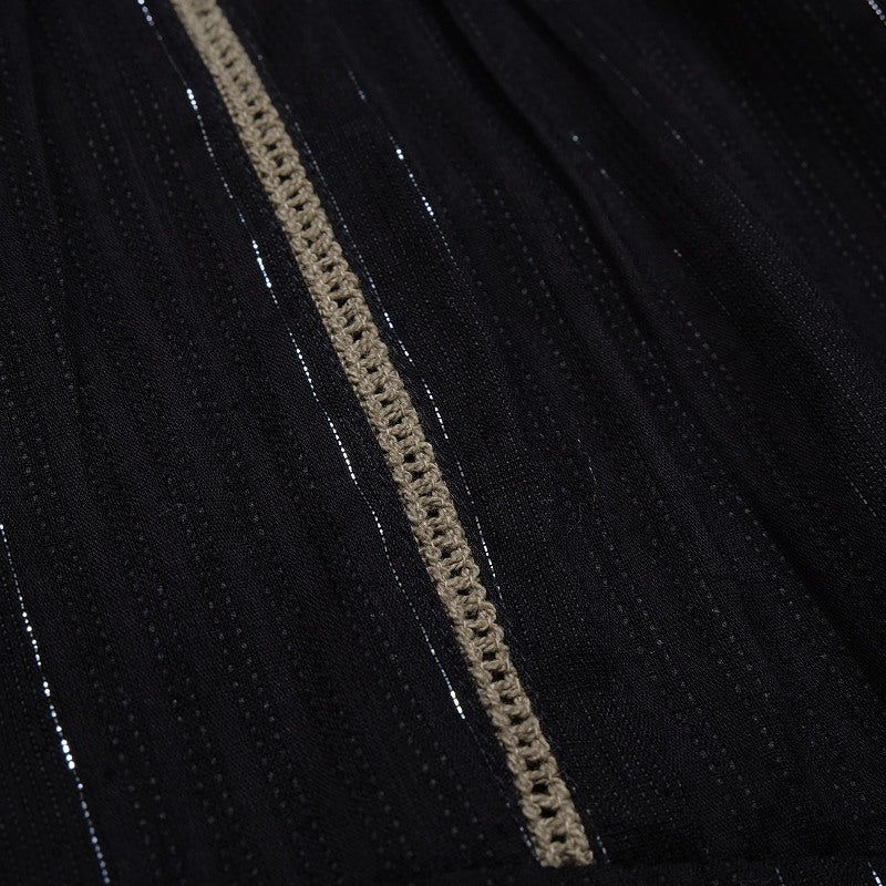 Cotton Lurex Layered Cami Dress