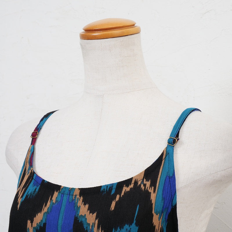 Rayon Ikat Print Cami Dress