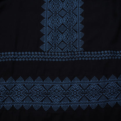 Rayon Geometric Line Print Cami Dress