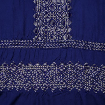 Rayon Geometric Line Print Cami Dress