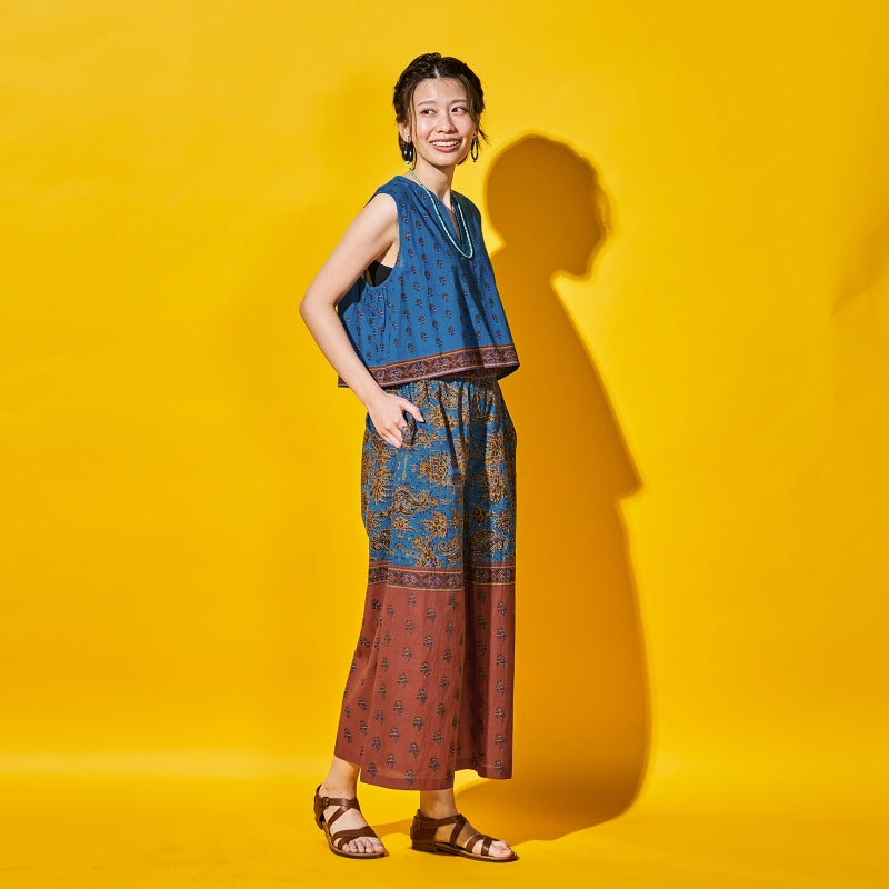 Cotton Two-Tone Print Set Up