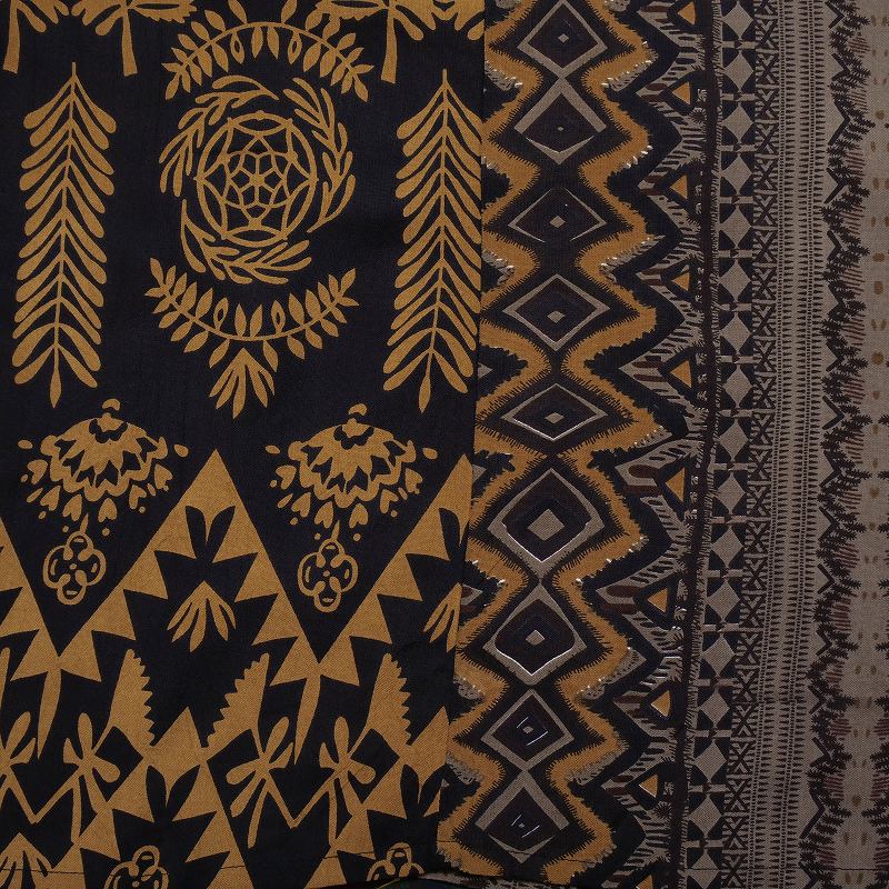 Rayon Mix Printed Side Tiered Camisole Dress