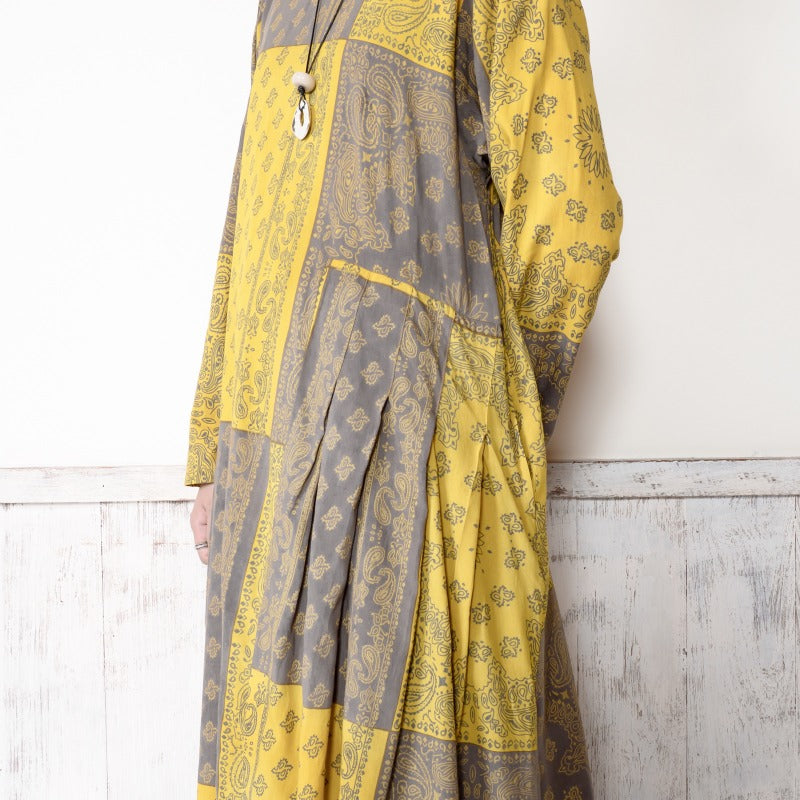 Rayon Bandana Print Dress
