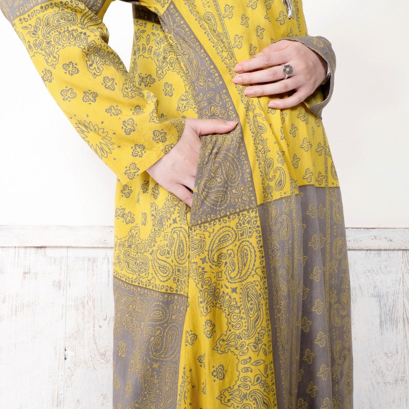 Rayon Bandana Print Dress