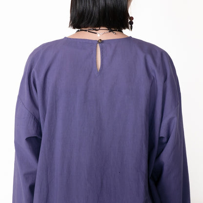 Cotton Rhombus Embroidery Dress