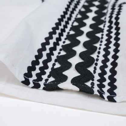 Cord Embroidered Pullover
