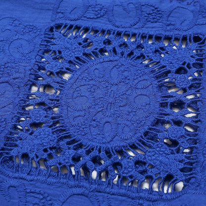 Rayon Lace Print Pullover