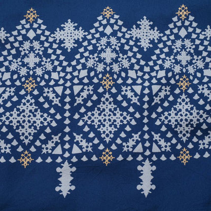 Rayon Rhombus Print Line Pullover
