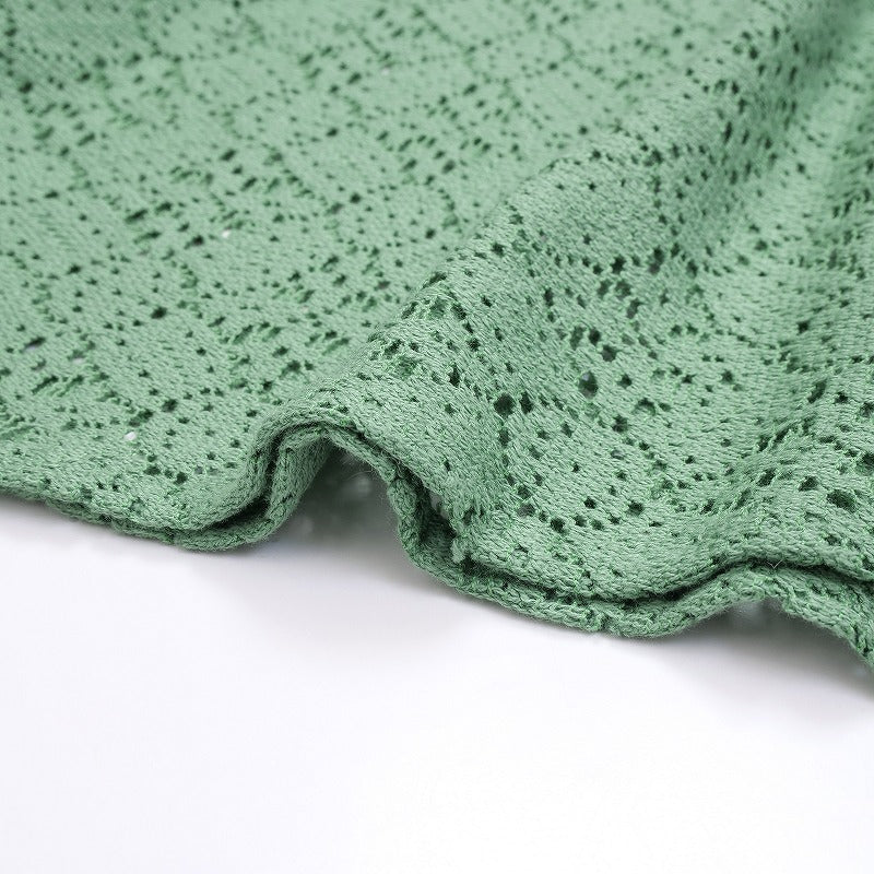 Cotton Flower Lace 2-Way Pullover