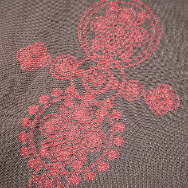 Rayon Oriental Print Balloon Pants