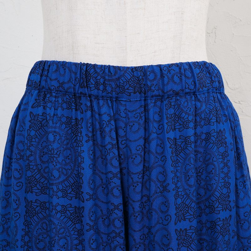 Rayon Lace Print Pants