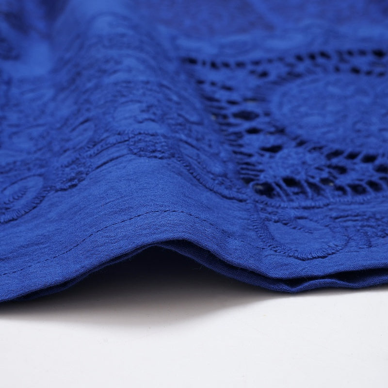 Rayon Lace Print Pants