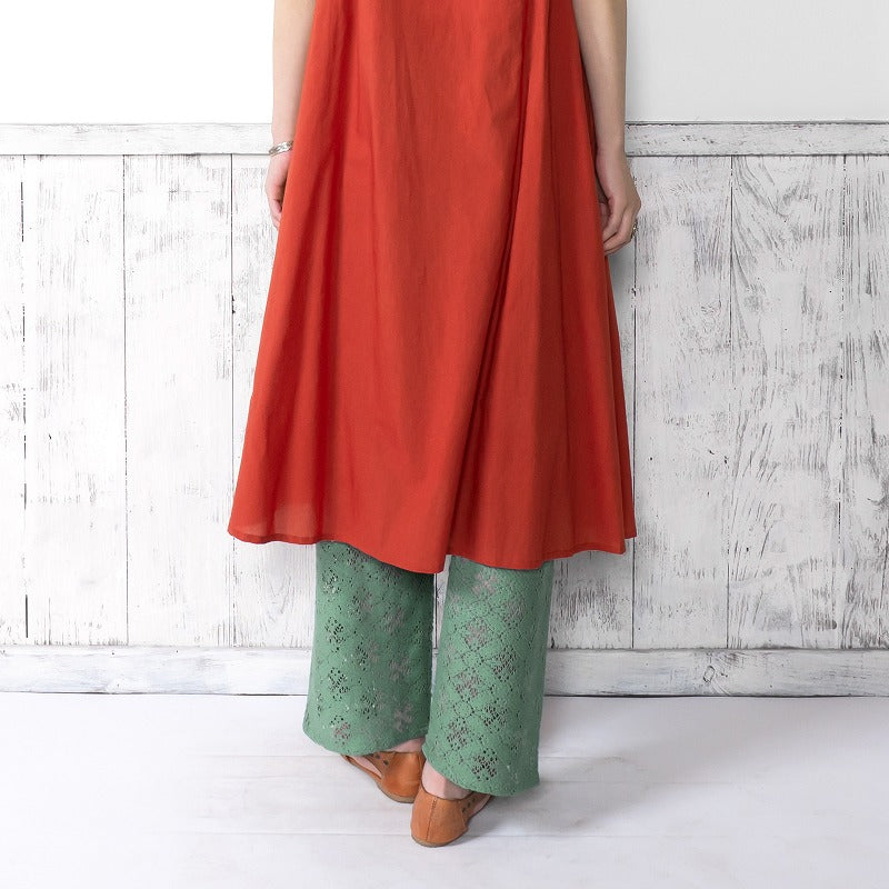 Cotton Flower Lace Petticoat Pants