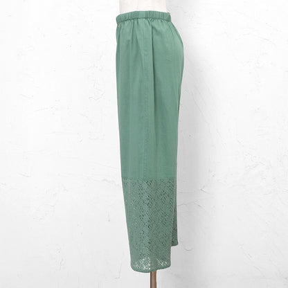Cotton Flower Lace Petticoat Pants