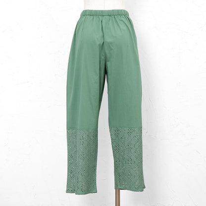 Cotton Flower Lace Petticoat Pants