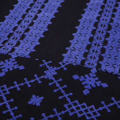 Fleece Flock Print Pants