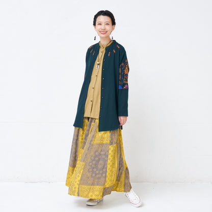 Rayon Bandana Print Skirt