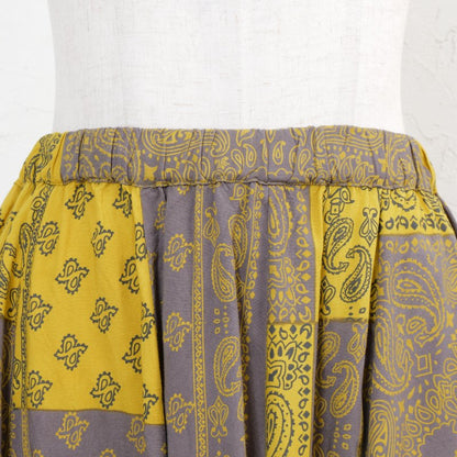 Rayon Bandana Print Skirt